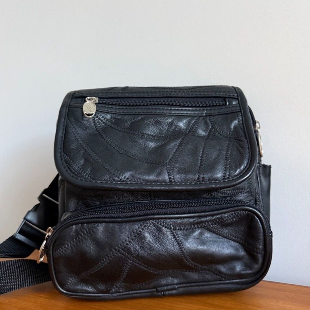 Vintage Crossbody Stitch Bag